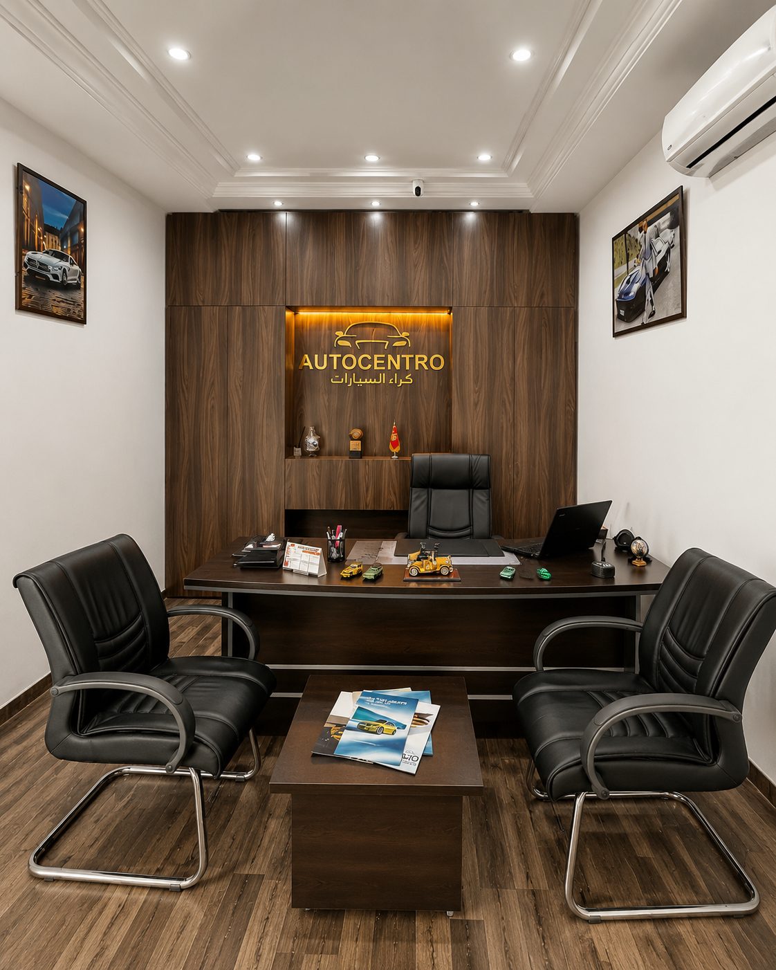 Intérieur de l'agence AutoCentro